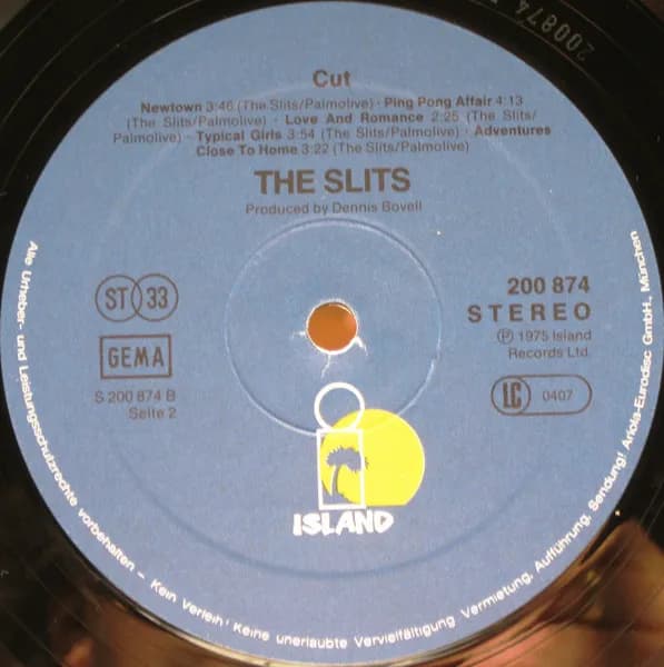 The Slits — Cut