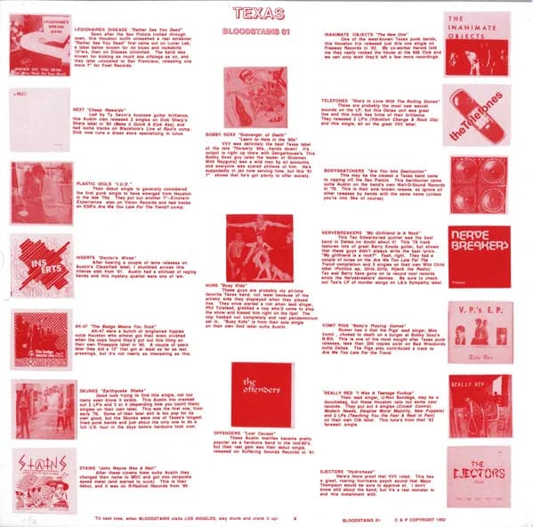 Various — Bloodstains Across Texas - The Jack Ruby State