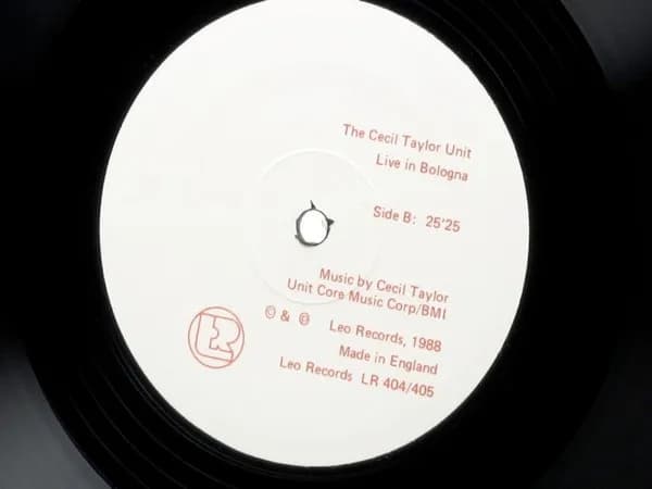 The Cecil Taylor Unit — Live In Bologna
