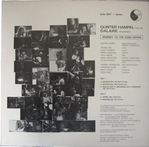 Gunter Hampel And His Galaxie Dream Band — Journey To The Song Within