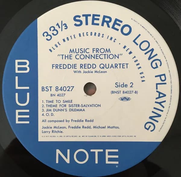 Freddie Redd Quartet With Jackie McLean — The Music From "The Connection"