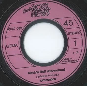 Artischock — Rock'n'Roll Ausverkauf