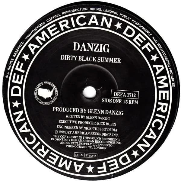 Danzig — Dirty Black Summer