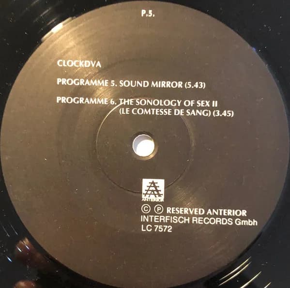 Clock DVA — Sound Mirror