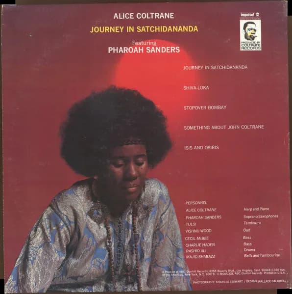 Alice Coltrane Featuring Pharoah Sanders — Journey In Satchidananda