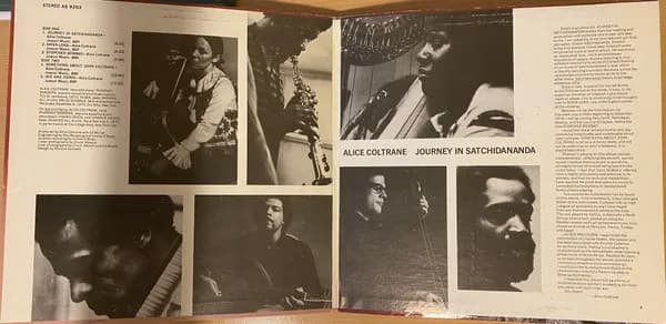 Alice Coltrane Featuring Pharoah Sanders — Journey In Satchidananda