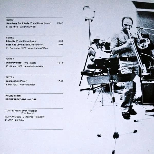 Erich Kleinschuster Sextett — Live