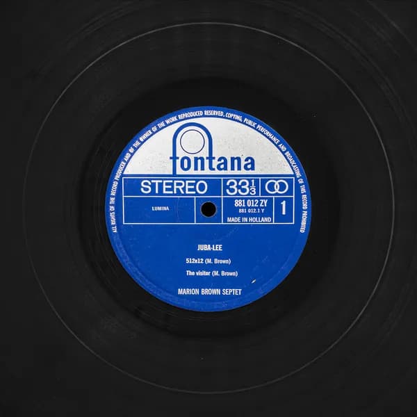 Marion Brown Septet — Juba-Lee