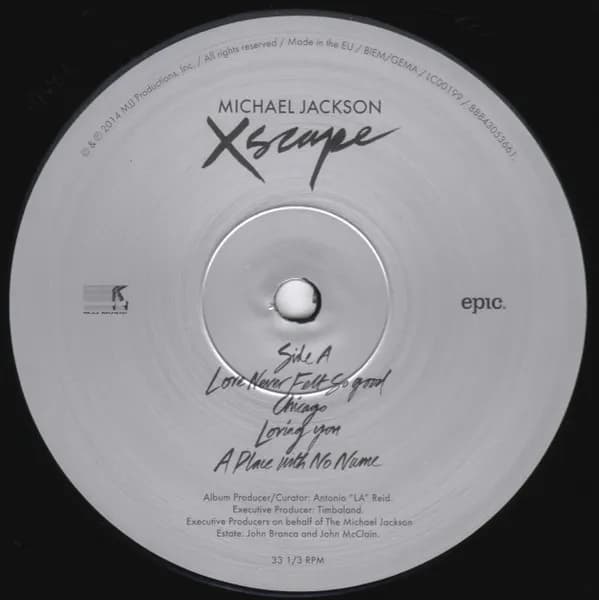 Michael Jackson — Xscape