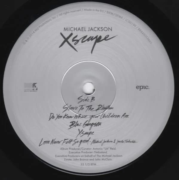 Michael Jackson — Xscape