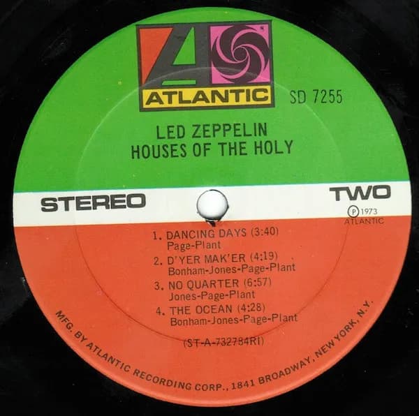 Led Zeppelin — Houses Of The Holy
