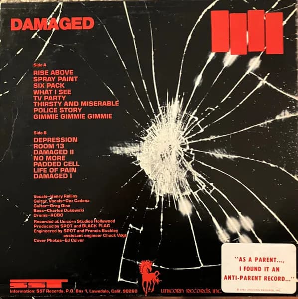 Black Flag — Damaged