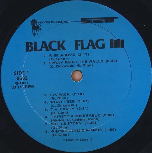 Black Flag — Damaged