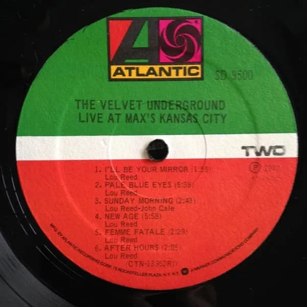 The Velvet Underground — Live At Max's Kansas City