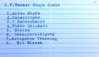 J.F. Wanner Coupe Combo