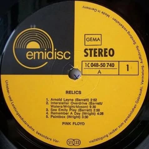 Pink Floyd — Relics