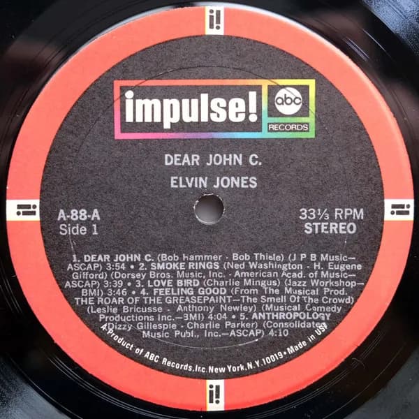 Elvin Jones — Dear John C.