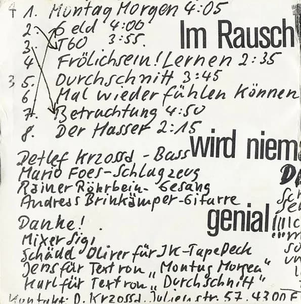 Basisgruppe Nord — Live Tape - Von Krüppeln, Spastis Und Monstern Aus Der Einkaufsstadt Essen