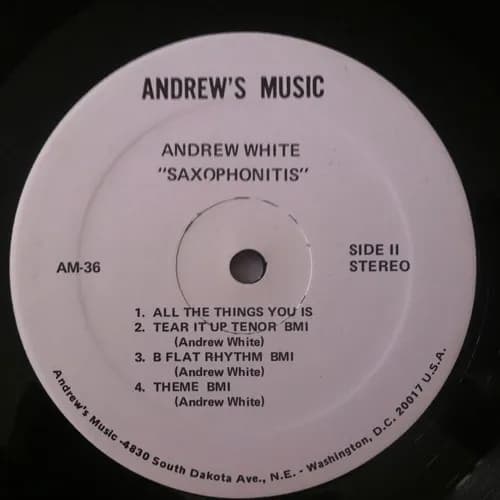 Andrew White — Saxophonitis