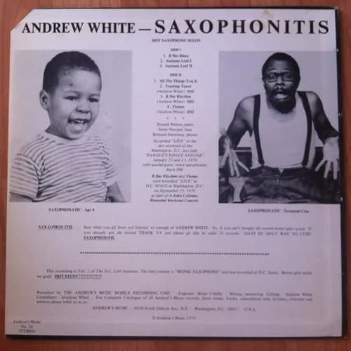 Andrew White — Saxophonitis