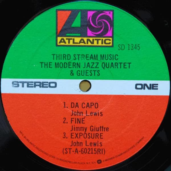 The Modern Jazz Quartet — Third Stream Music
