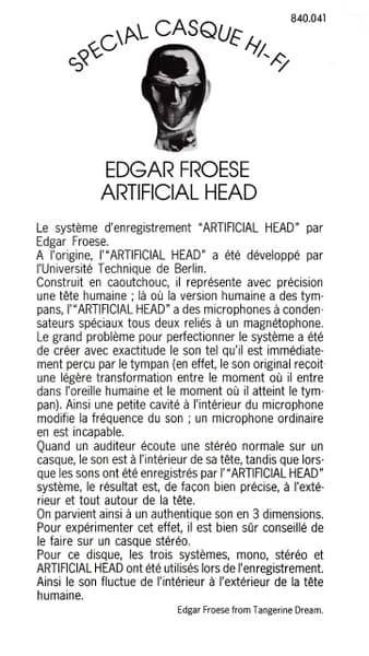 Edgar Froese — Aqua