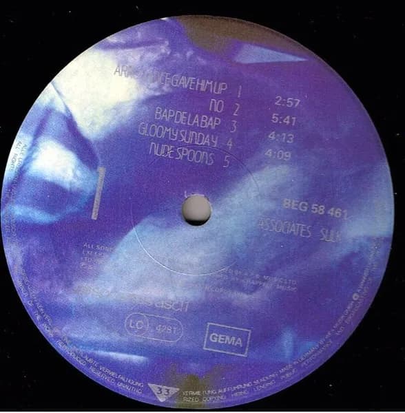 The Associates — Sulk