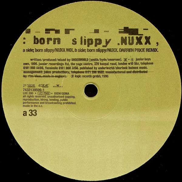 Underworld — Born Slippy .