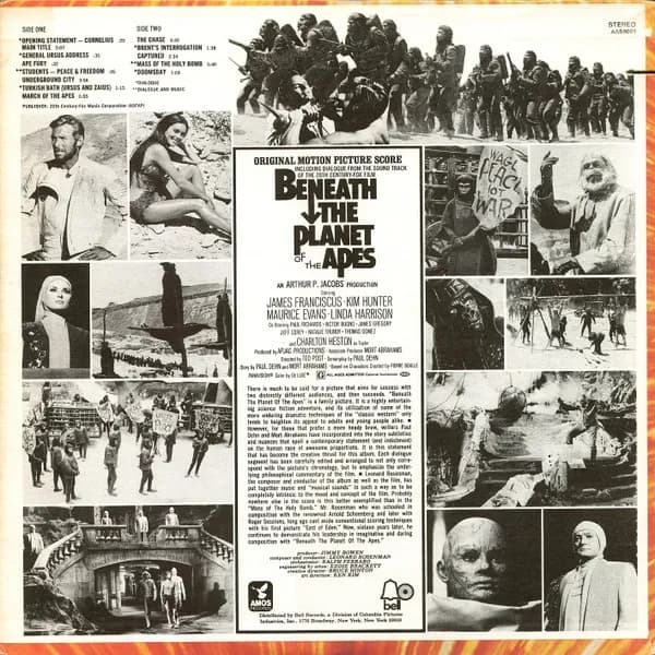 Leonard Rosenman — Beneath The Planet Of The Apes (Original Motion Picture Score)