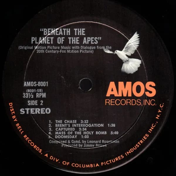 Leonard Rosenman — Beneath The Planet Of The Apes (Original Motion Picture Score)