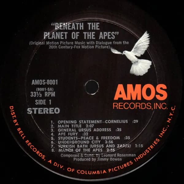 Leonard Rosenman — Beneath The Planet Of The Apes (Original Motion Picture Score)