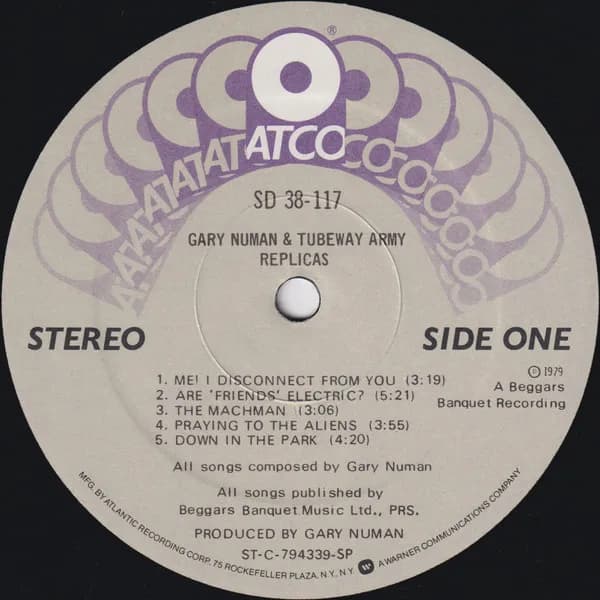 Gary Numan + Tubeway Army — Replicas
