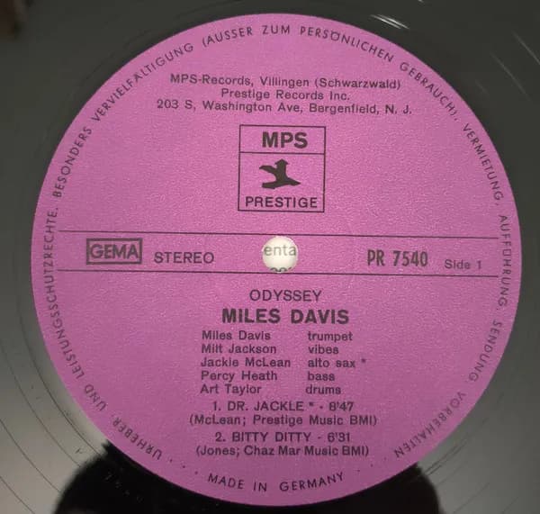 Miles Davis — Odyssey!