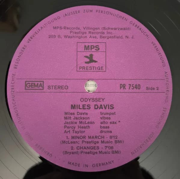 Miles Davis — Odyssey!
