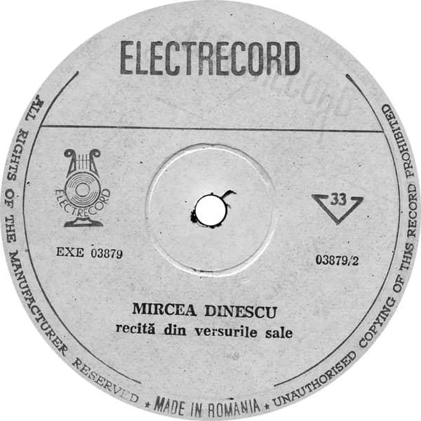 Mircea Dinescu — Recită Din Versurile Sale