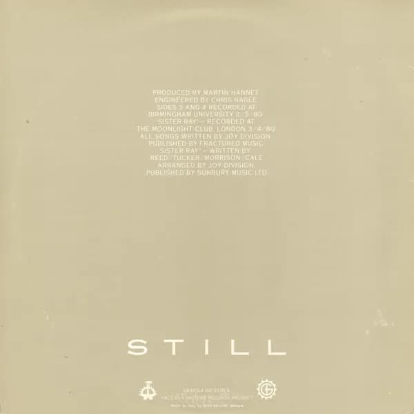 Joy Division — Still
