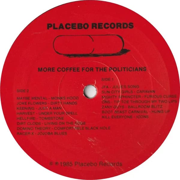 Various — More Coffee For The Politicians (Phoenix Underground Music Compilation #3)