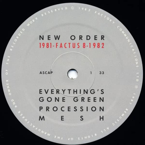 New Order — 1981-1982