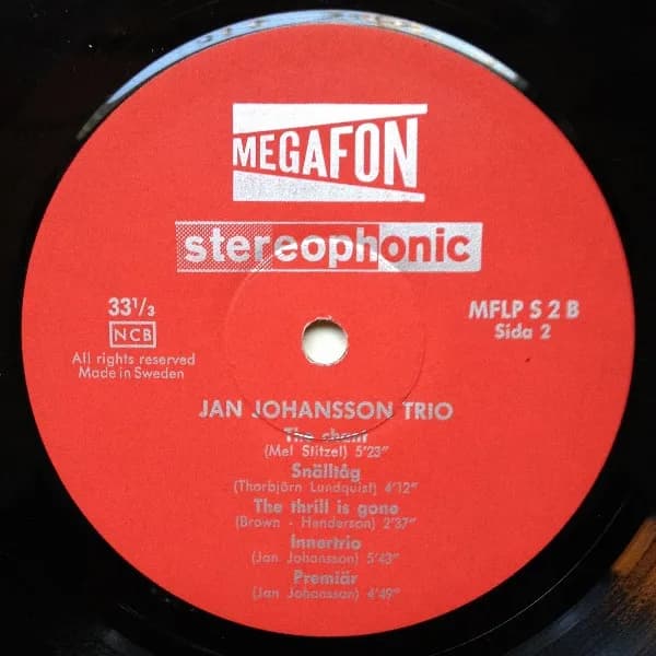 Jan Johanssons Trio — Innertrio