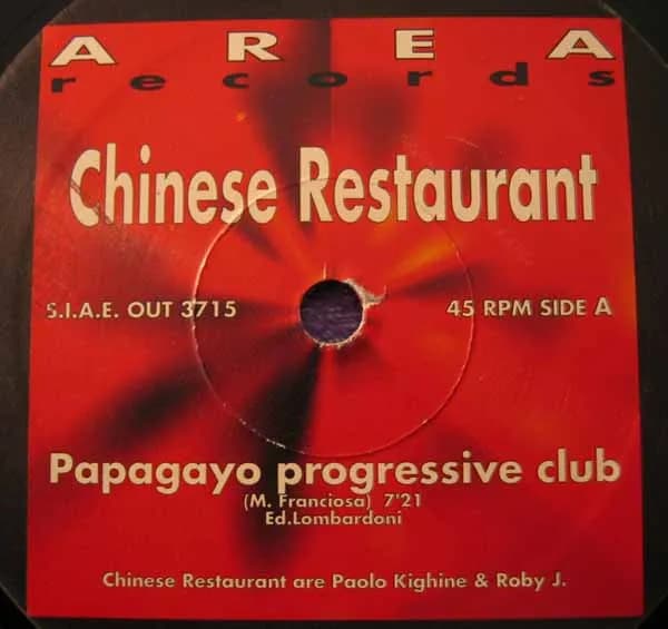 Chinese Restaurant — Papagayo Progressive Club