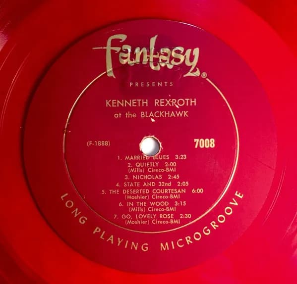 Kenneth Rexroth — Poetry And Jazz At The Blackhawk