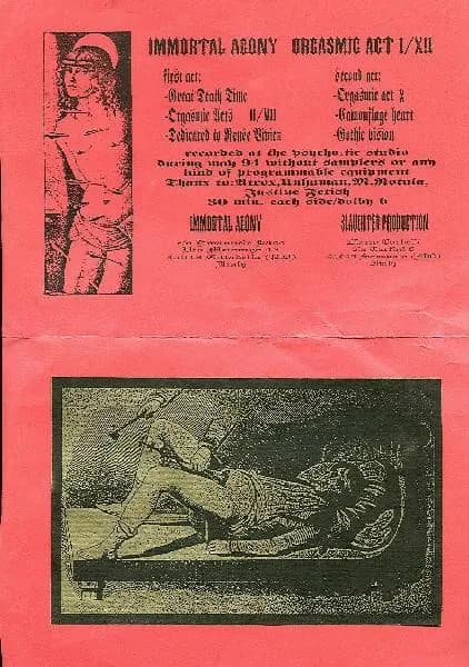 Immortal Agony — Orgasmic Act I/XII