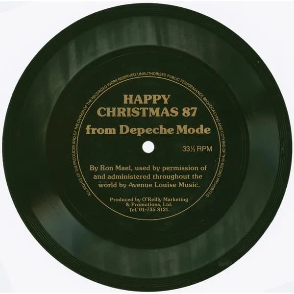 Happy Christmas 87 From Depeche Mode
