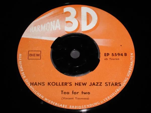 Hans Koller New Jazz Stars — I'll Remember April / Tea For Two