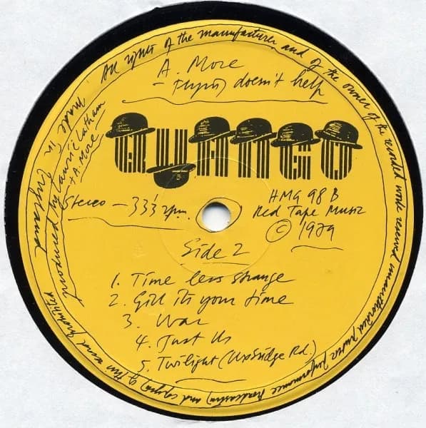 Anthony Moore — Flying Doesn't Help