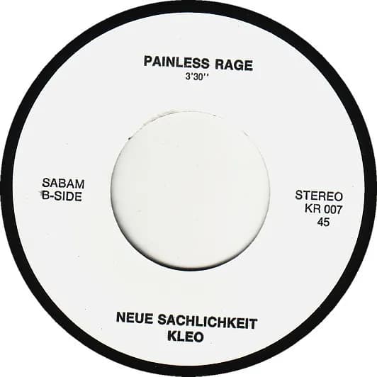Neue Sachlichkeit — Ice / Painless Rage