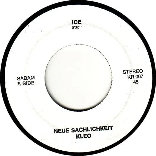 Neue Sachlichkeit — Ice / Painless Rage