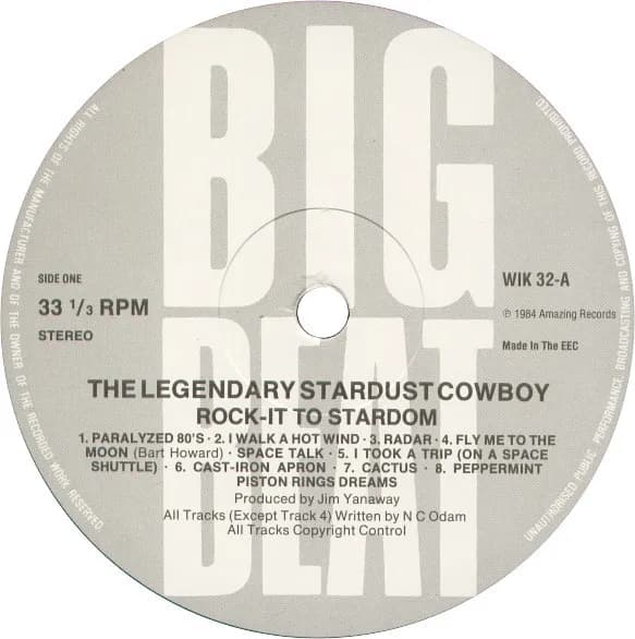 The Legendary Stardust Cowboy — Rock-It To Stardom