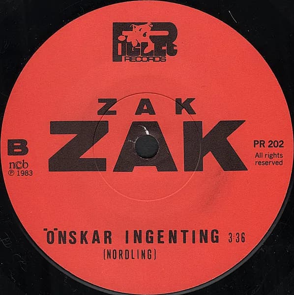 Zak Zak — Svart Tulpan