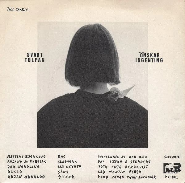 Zak Zak — Svart Tulpan